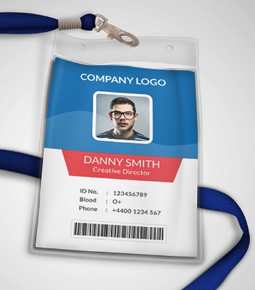 Elemen penting ID card - kartu pengenal karyawan