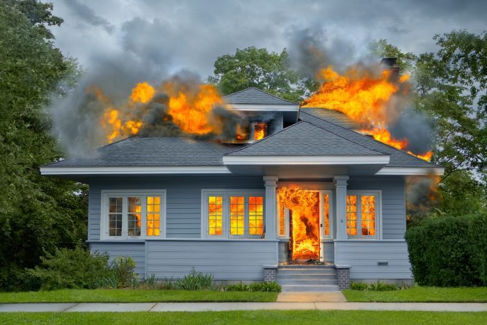 Penyebab kebakaran rumah