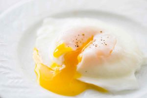 sarapan poached egg