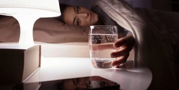 minum air sebelum tidur